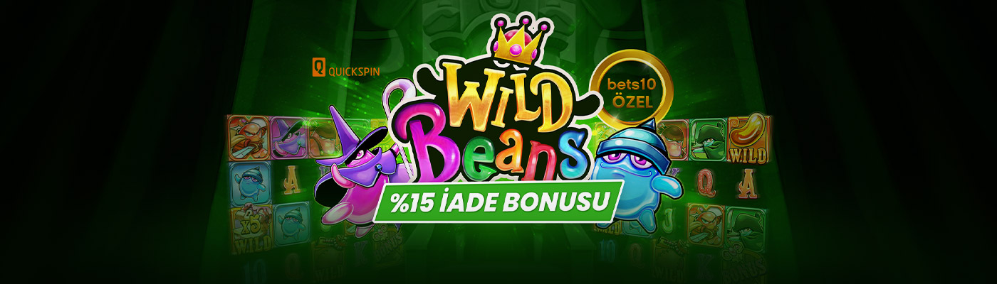 YENİ SLOTTAN FREE SPİN + İADE wild beans quickspin